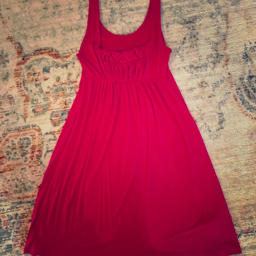 Hot pink sleeveless dress size S